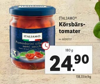 Lidl Körsbärs- tomater erbjuda