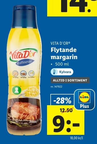 Lidl Flytande margarin erbjuda