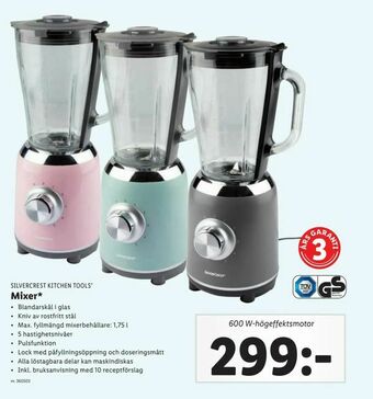 Lidl Mixer erbjuda