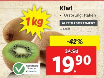 Lidl Kiwi erbjuda