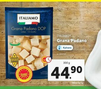 Lidl Grana Padano erbjuda