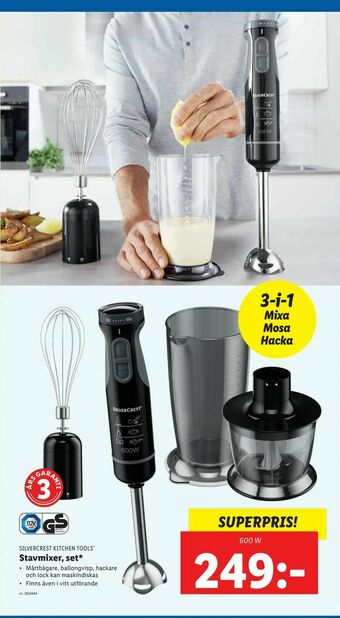 Lidl Stavmixer, set* erbjuda