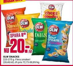 ÖoB OLW snacks erbjuda