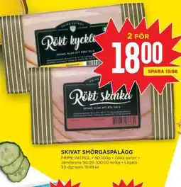 Willys SKIVAT SMÖRGÅSPÅLÄGG erbjuda