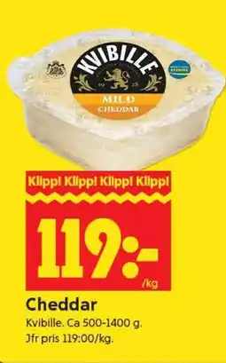 ICA Supermarket CHEDDAR erbjuda