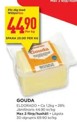 Willys Gouda erbjuda
