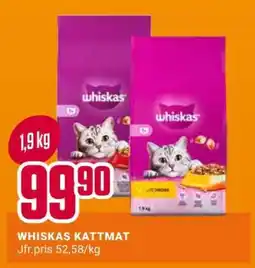 ÖoB WHISKAS KATTMAT erbjuda