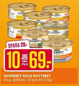 ÖoB GOURMET GOLD KATTMAT erbjuda