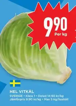 Willys HEL VITKÅL erbjuda