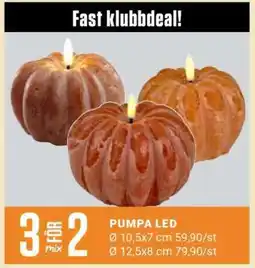 ÖoB PUMPA LED erbjuda