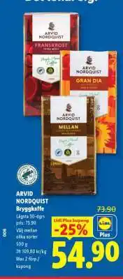 Arvid Nordquist Bryggkaffe