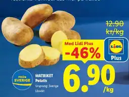 Lidl Matriket Potatis erbjuda