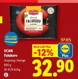 Lidl Scan falukorv erbjuda