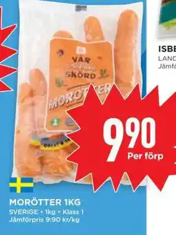 Willys MORÖTTER 1KG erbjuda