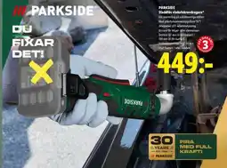 Lidl PARKSIDE Sladdlös vinkelborrskruvdragare erbjuda