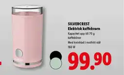 Lidl SILVERCREST Elektrisk kaffekvarn erbjuda
