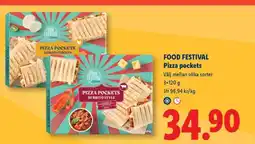 Lidl FOOD FESTIVAL Pizza pockets erbjuda