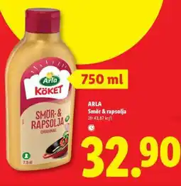 Lidl Arla Smör & Rapsolja erbjuda
