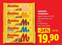 Lidl Marabou chokladkaka erbjuda