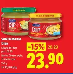 Lidl SANTA MARIA Dipp erbjuda