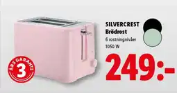 Lidl Silvercrest Brödrost erbjuda