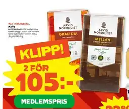 Stora Coop KAFFE erbjuda