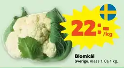 Stora Coop Blomkål erbjuda