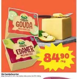 Coop Ost Familjefavoriter erbjuda