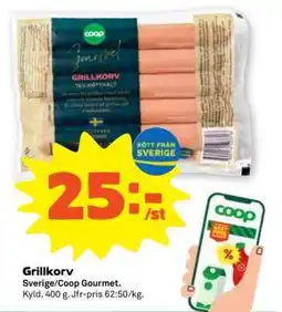 Stora Coop Grillkorv erbjuda