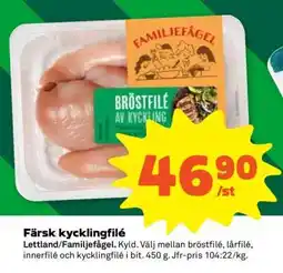 Stora Coop Färsk Kycklingfilé erbjuda