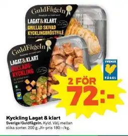 Stora Coop KYCKLING LAGAT & KLART erbjuda