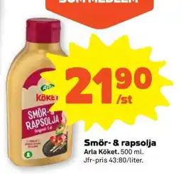 Stora Coop Smör- & rapsolja erbjuda