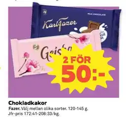 Coop Chokladkakor erbjuda