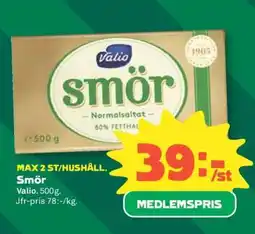 Coop SMÖR erbjuda