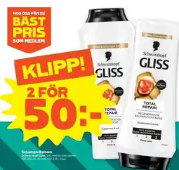 Stora Coop Schwarzkopf Gliss erbjuda