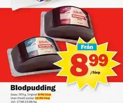 Pekås Blodpudding erbjuda