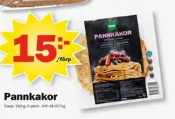 Pekås Pannkakor erbjuda