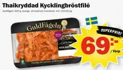 Pekås Thaikryddad Kycklingbröstfilé erbjuda