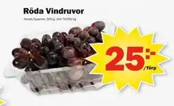 Pekås Röda Vindruvor erbjuda