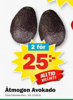 Pekås Ätmogen Avokado erbjuda