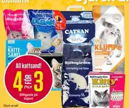 ÖoB All kattsand! erbjuda