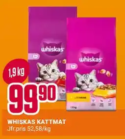 ÖoB WHISKAS KATTMAT erbjuda