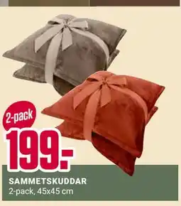 ÖoB SAMMETSKUDDAR erbjuda