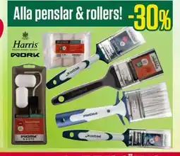 ÖoB Alla penslar & rollers! erbjuda