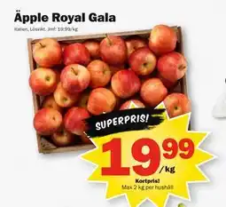 Pekås Äpple Royal Gala, Medlemspris erbjuda