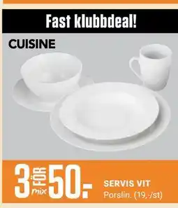 ÖoB SERVIS VIT, Medlemspris erbjuda