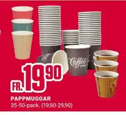 ÖoB PAPPMUGGAR erbjuda