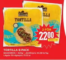 Willys Hemma TORTILLA 8-PACK erbjuda