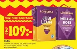 ICA Kvantum Kaffe erbjuda