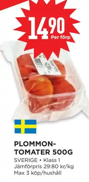 PLOMMONTOMATER 500G
